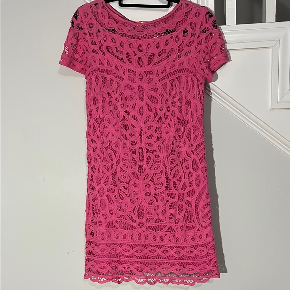Lilly Pulitzer Elegant‎ Pink Lace Dress